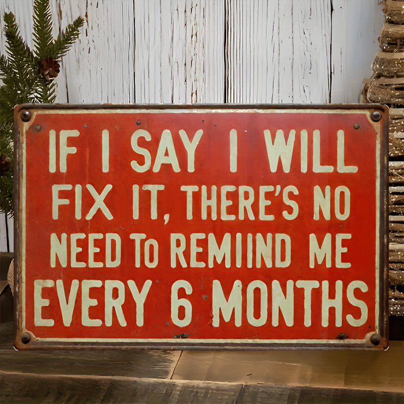 Auto Repair Shop Signs - Забавная алюминиевая табличка для гаража механика,
