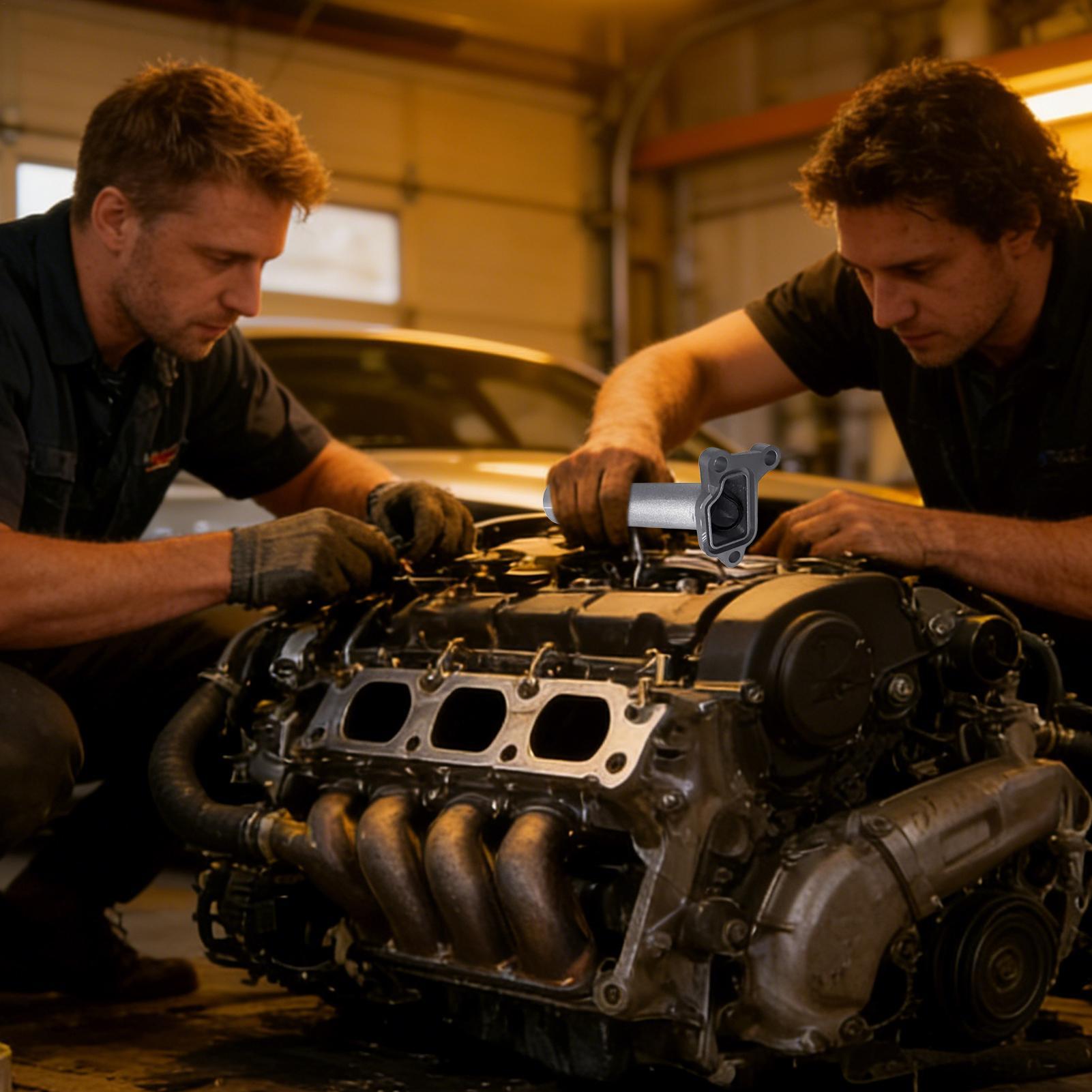 Auto Repair Shop - Для BMW: Соединитель шланга охлаждающей жидкости,